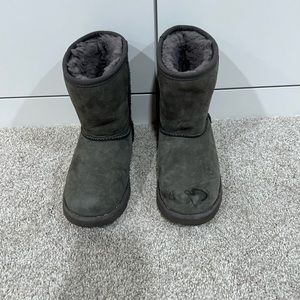 Gray Uggs boots